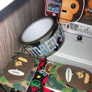 OVO x A Bathing Ape ABC Camo Duck Tape 100% Authentic
